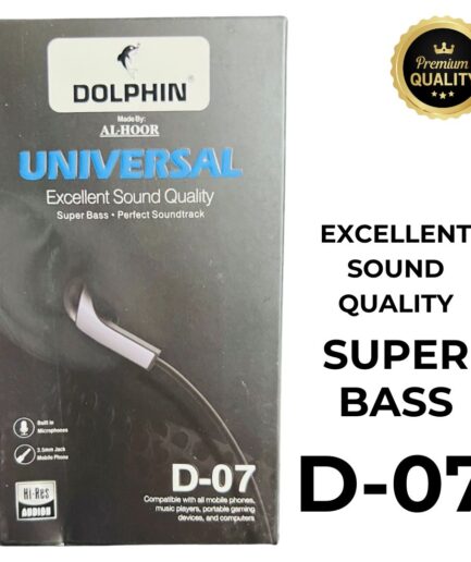 Dolphin D-07 Handsfree | Super Bass and Sound Quality