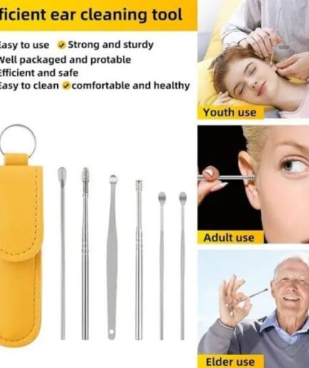6-Piece Ear Wax Cleaning Kit - Portable & Easy to Use